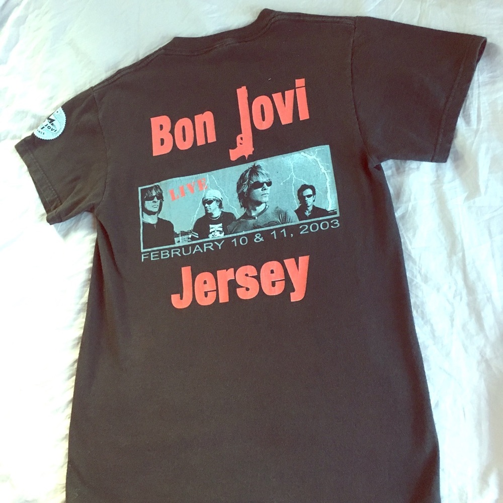 SOLD / Jersey Vintage 2003 Concert Tee / 🎶❤️ - Picture 1 of 8